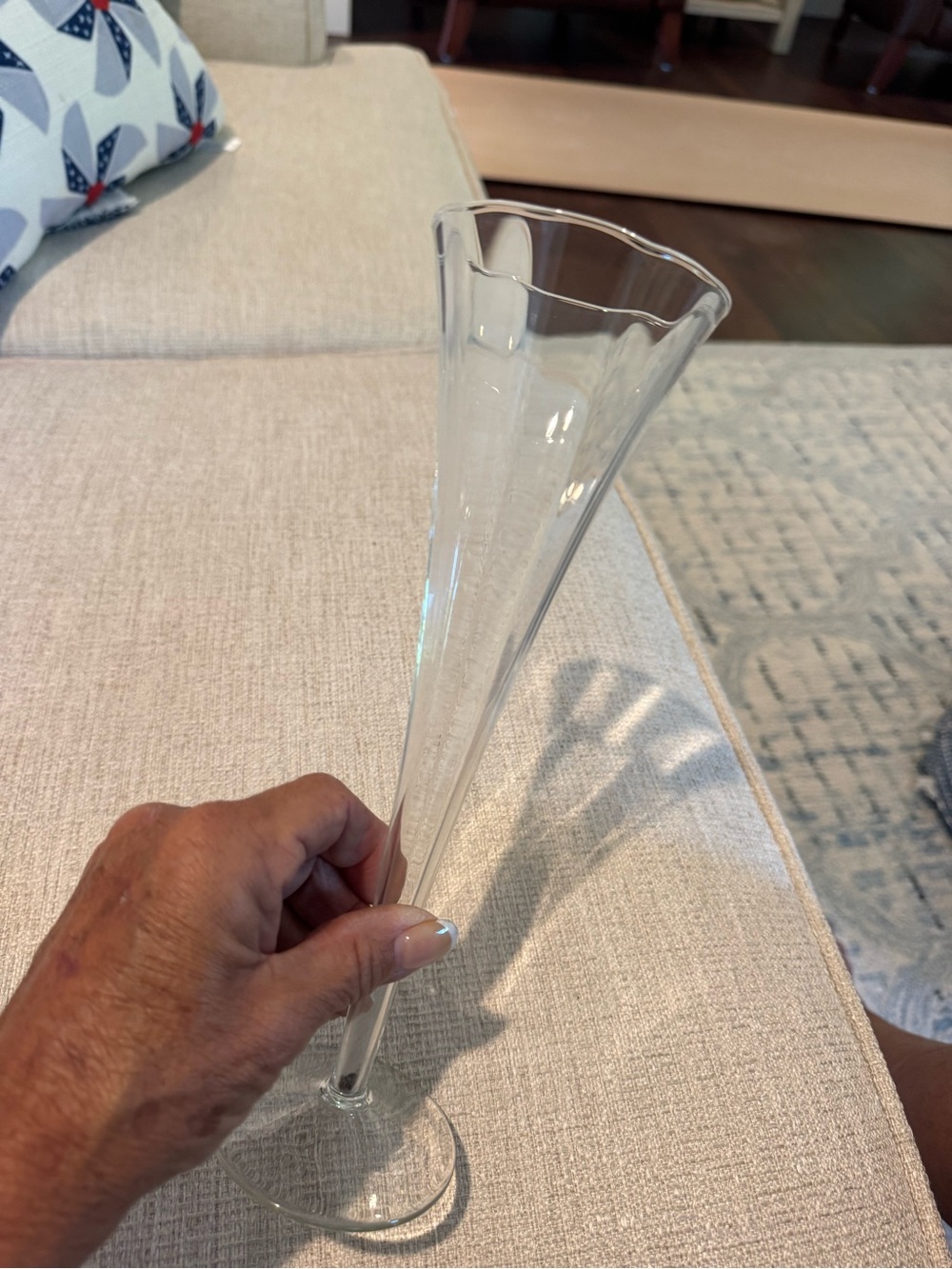 Tiffany and Company Trumpet Champagne Flute 
- Home Accents